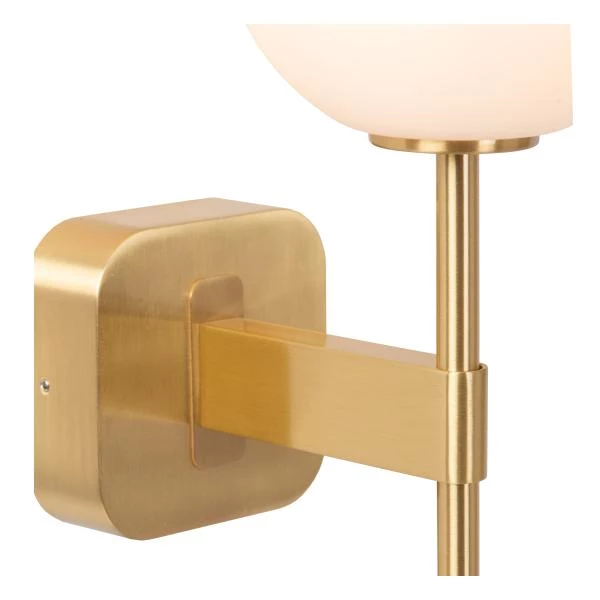 Lucide ELDA - Wandleuchte Badezimmer - 1xG9 - IP44 - Mattes Gold / Messing - detail 1